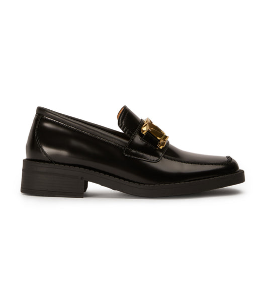 Loafers Tony Bianco Tia Black Hi Shine 4cm Negras | FCRHY85560