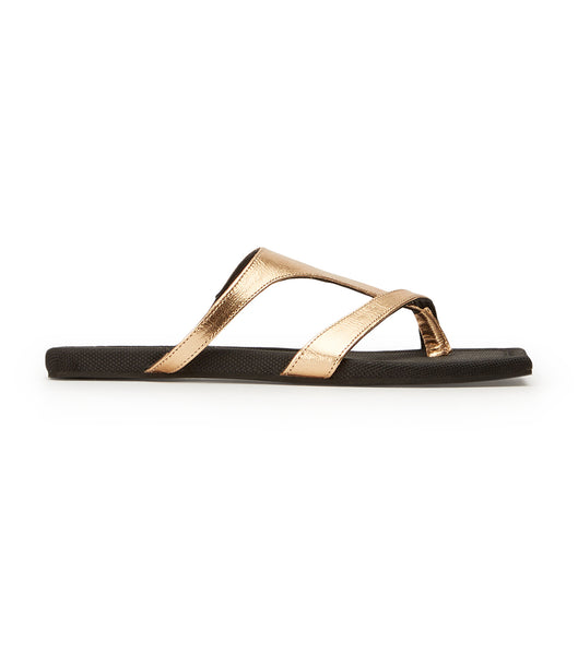 Sandalias Tony Bianco Eman Antique Gold Nappa 1.5cm Doradas | CRDFL62559