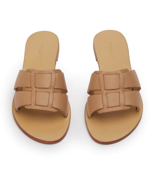 Sandalias Tony Bianco Force Camel 1cm Marrones | GCREC27902