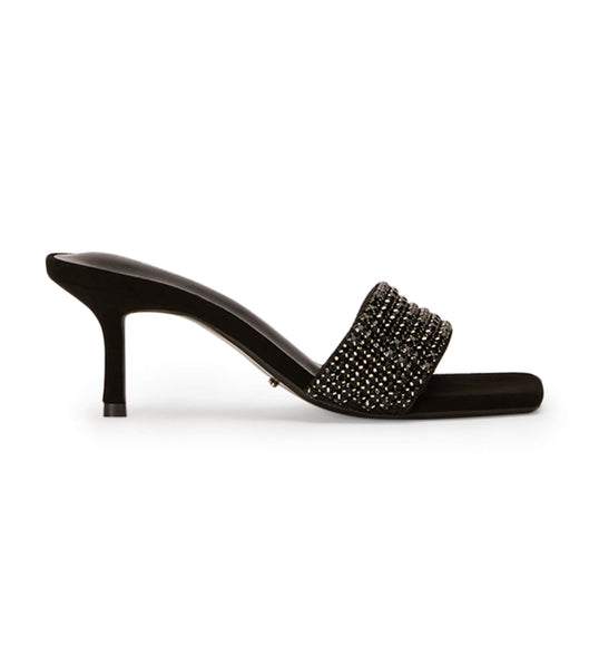 Tacones Brillantes Tony Bianco Amos Black Crystal/Black Suede 6.5cm Negras | GCREC89912