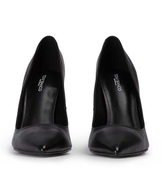 Tacones Brillantes Tony Bianco Anja Black Como 10.5cm Negras | ACRDF36967