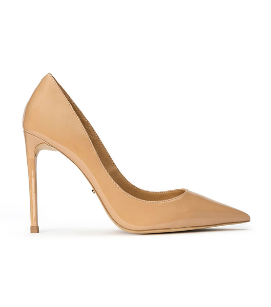 Tacones Brillantes Tony Bianco Anja Nude Patent 10.5cm Beige | CREAH87342