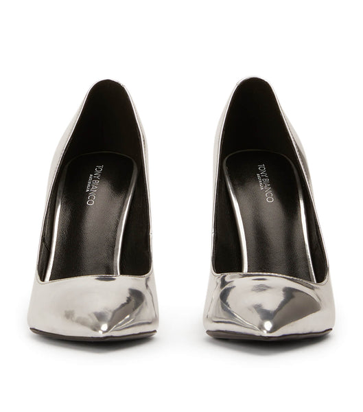 Tacones Brillantes Tony Bianco Anja Silver Shine 10.5cm Plateadas | CREAH14825