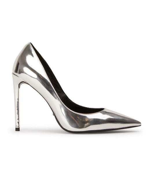 Tacones Brillantes Tony Bianco Anja Silver Shine 10.5cm Plateadas | CREAH14825