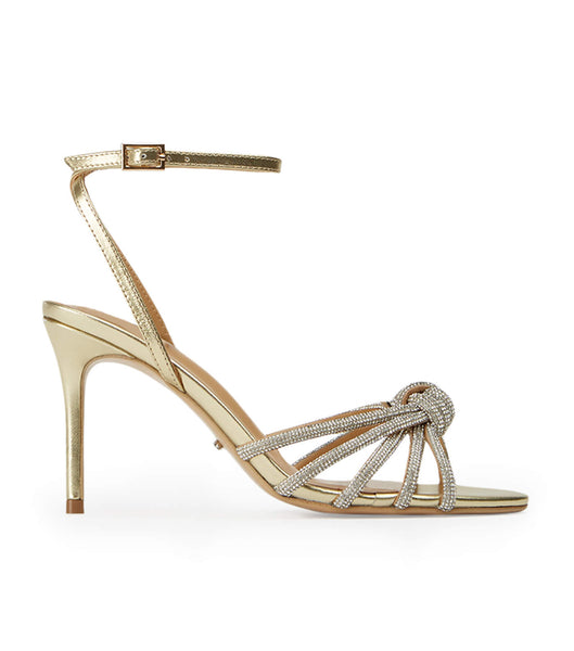 Tacones Brillantes Tony Bianco Helena Gold Nappa Metallic 8.5cm Doradas Metal | LCRSX65035