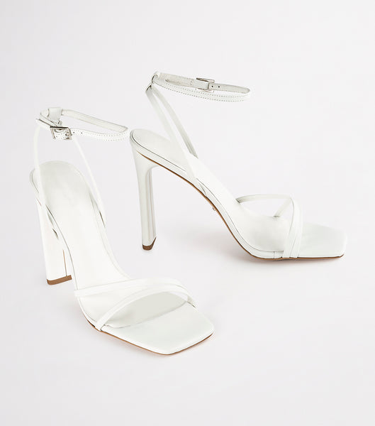 Tacones De Novia Tony Bianco Fiance Milk Capretto 11cm Blancas | UCRND35173