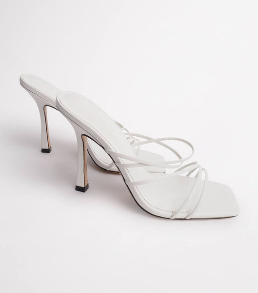 Tacones De Novia Tony Bianco Foxie White Kid 10.5cm Blancas | FCRUI18783