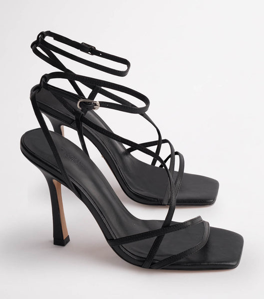 Tacones De Novia Tony Bianco Franci Black Kid 10.5cm Negras | CRJBT75888