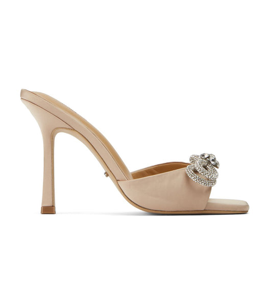 Tacones De Novia Tony Bianco Franki Nude Satin 10.5cm Beige | DCRKV31246