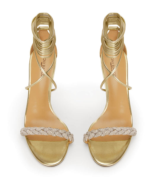 Tacones De Novia Tony Bianco Henley Gold Nappa Metallic 8.5cm Doradas Metal | ZCRMJ20133