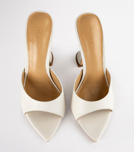 Tacones De Novia Tony Bianco Marcel Dove Nappa 10.5cm Blancas | LCRTR58300