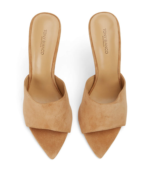 Tacones De Novia Tony Bianco Maximus Butterscotch Suede 10.5cm Beige | FCRUI59815