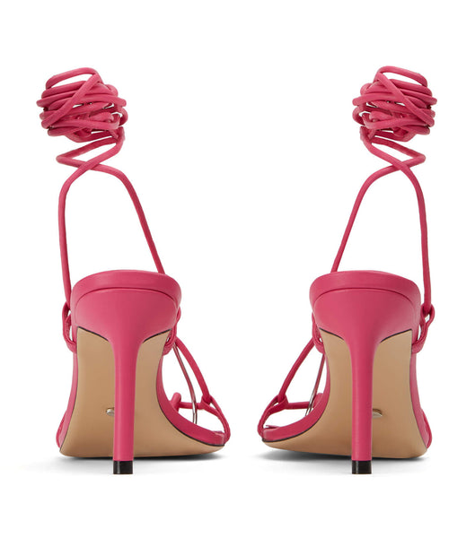 Tacones con tiras Tony Bianco Clarity Acid Pink 8.5cm Rosas | CRCIF75796