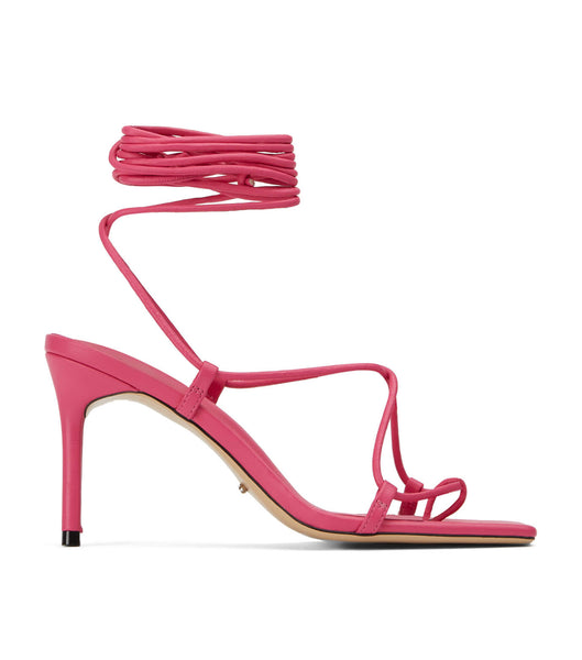 Tacones con tiras Tony Bianco Clarity Acid Pink 8.5cm Rosas | CRCIF75796