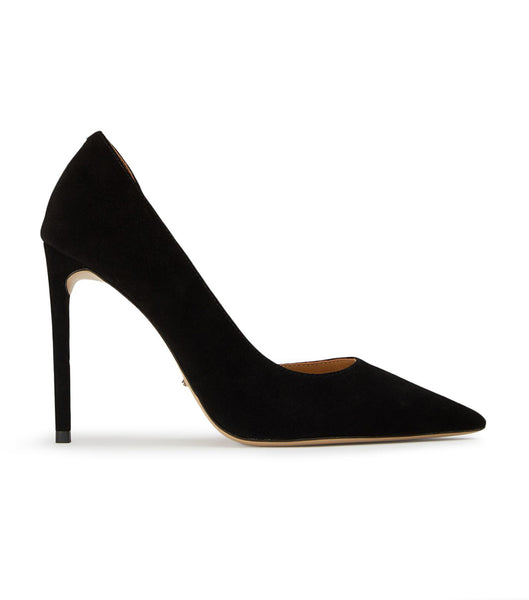 Tacones de aguja Tony Bianco Alyx Black Suede 10.5cm Negras | CRNZX35536