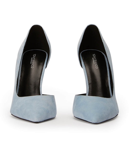 Tacones de aguja Tony Bianco Alyx Sky Suede 10.5cm Azules | QCRWA45170