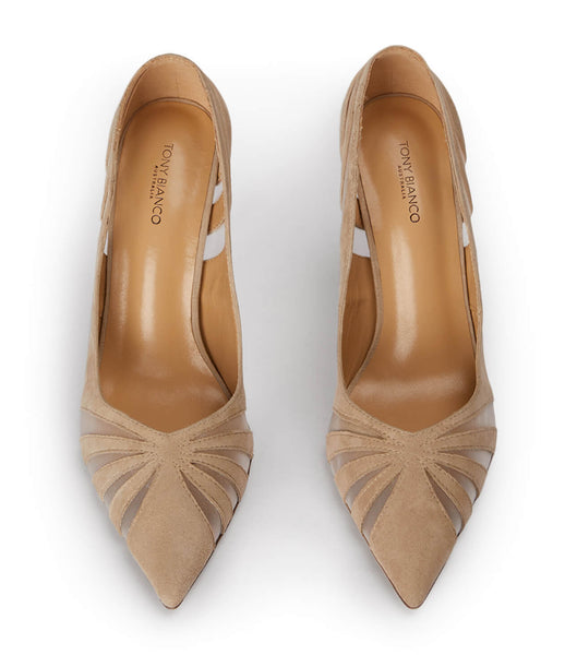 Tacones de aguja Tony Bianco Arrow Blush Suede 10.5cm Rosas | CRZPD38734