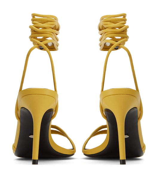 Tacones de aguja Tony Bianco Hailee Desert Nappa 8.5cm Amarillo | MCRHR57448