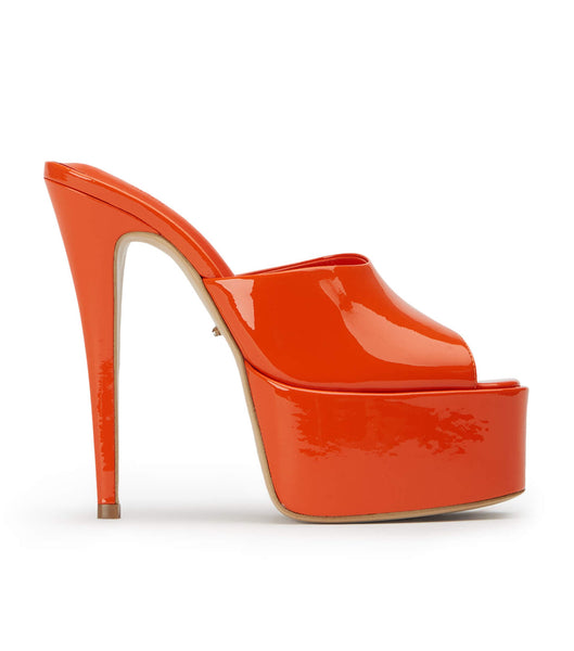 Tacones de aguja Tony Bianco Jordyn Citrus Patent 15cm Naranjas | XCRBH23290