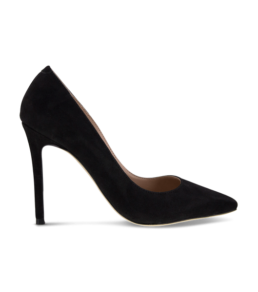 Tacones de aguja Tony Bianco Lotus Black Kid Suede 10.3cm Negras | CREAH54908