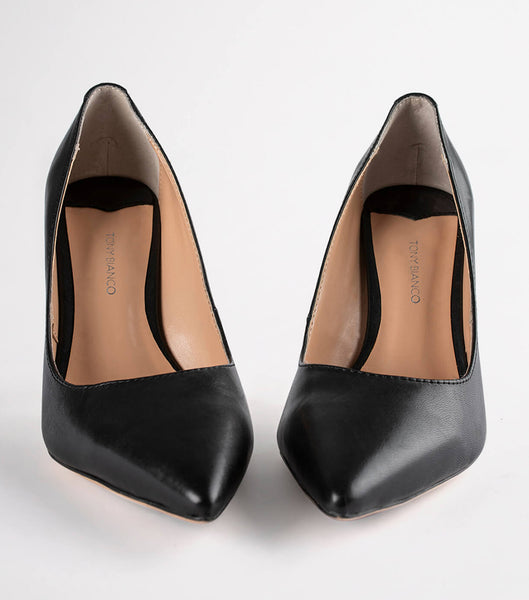 Tacones de aguja Tony Bianco Lotus Black Como 10.3cm Negras | CRJZR89527