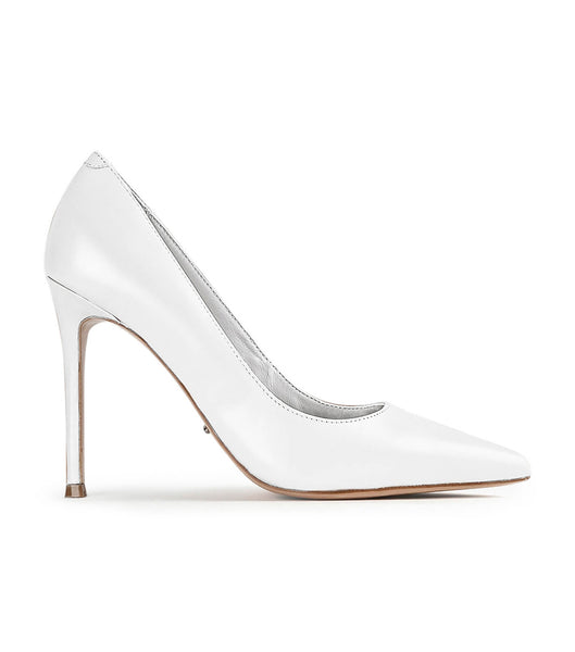 Tacones de aguja Tony Bianco Lotus Milk Capretto 10.3cm Blancas | MCRFT61485