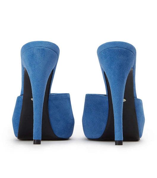 Tacones de aguja Tony Bianco Love Blue Suede 12cm Azules | UCRTG47971