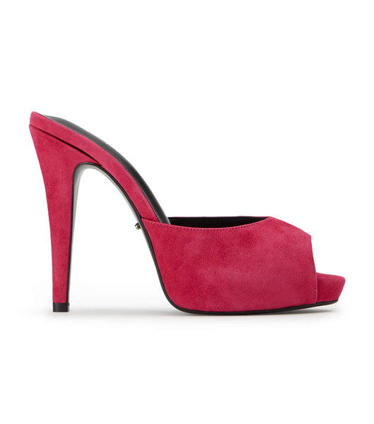 Tacones de aguja Tony Bianco Love Lipstick Suede 12cm Rojas | CRJZR86367