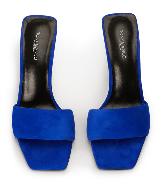 Tacones de aguja Tony Bianco Natalie Azure Suede 10.5cm Azur | CRXBR36232