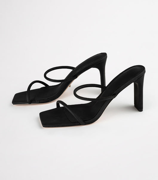 Tacones de evento Tony Bianco Concord Black Galaxy 8.5cm Negras | CRNZX83580