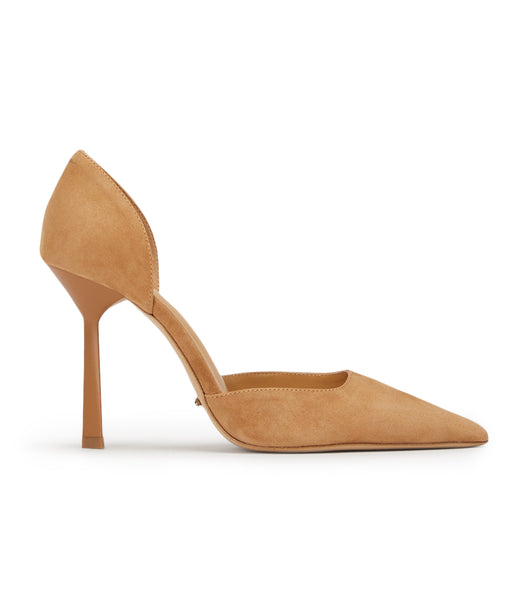 Tacones de evento Tony Bianco Gala Butterscotch Suede 10cm Beige | DCRVO22105