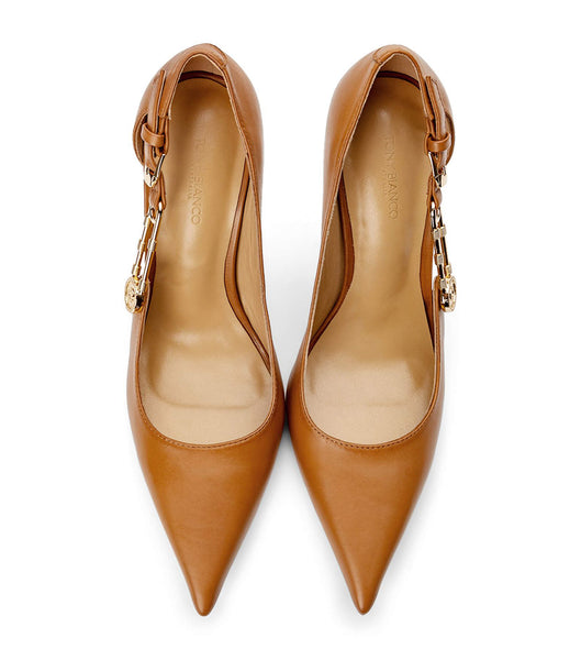 Tacones de evento Tony Bianco Glow Tan Como 11cm Marrones | UCRTG24100