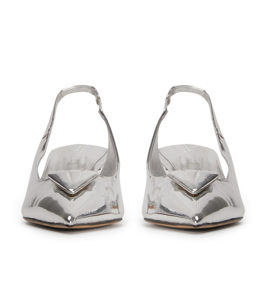 Tacones de evento Tony Bianco Kimmy Silver Shine 4.5cm Plateadas | CREAH57970