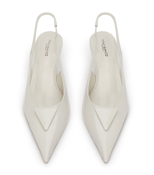 Tacones de evento Tony Bianco Kimmy White Hi Shine 4.5cm Blancas | TCRPQ66108