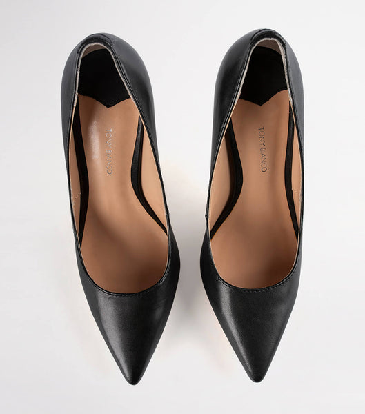 Tacones de evento Tony Bianco Lotus Black Como 10.3cm Negras | CRJZR47118