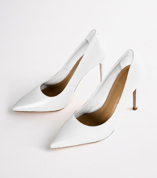 Tacones de evento Tony Bianco Lotus Milk Capretto 10.3cm Blancas | GCRUC67940