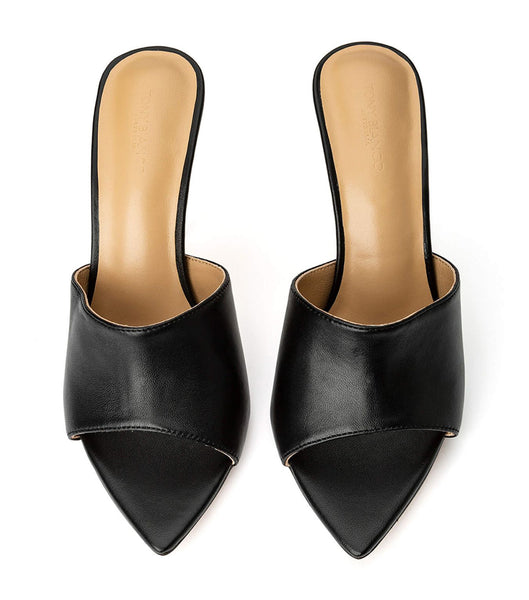 Tacones de evento Tony Bianco Mylo Black Nappa 10.5cm Negras | GCREC60007