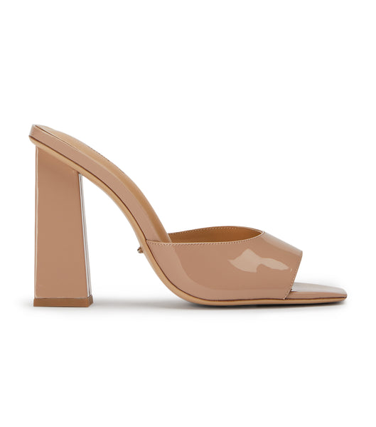 Tacones de evento Tony Bianco Naja Coco Patent 10.5cm Beige | CREAH25688