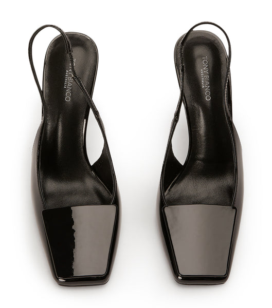 Tacones de evento Tony Bianco Rue Black Patent 10.5cm Negras | LCRSX39649