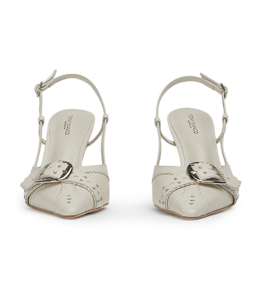 Tacones de evento Tony Bianco Sadie Bone Venice 8cm Beige | ZCRMJ60495