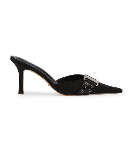 Tacones de evento Tony Bianco Samma Black Grosgrain/Black Como 8cm Negras | CRDFL14665