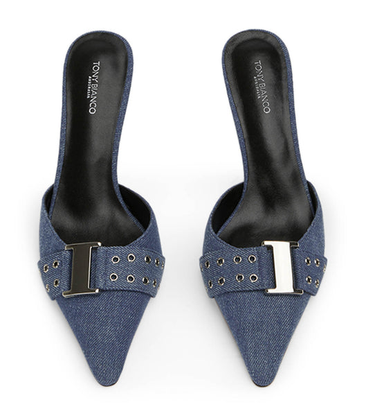 Tacones de evento Tony Bianco Samma Vintage Denim 8cm Azules | TCRPQ80476