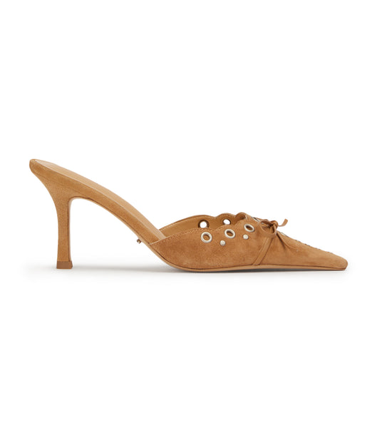 Tacones de evento Tony Bianco Shae Butterscotch Suede 8cm Beige | CRZDE92072