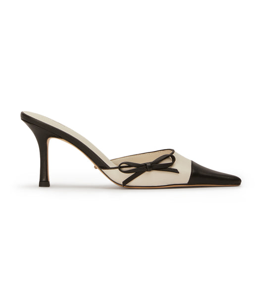 Tacones de evento Tony Bianco Shirley Bone/Black 8cm Beige Negras | YCRGT71912