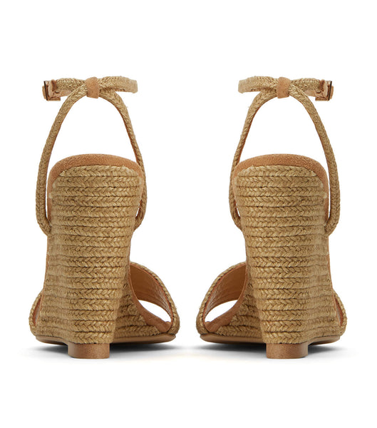 Wedges Tony Bianco Gizmo Honey Jute 11cm Naranjas | FCRUI27096