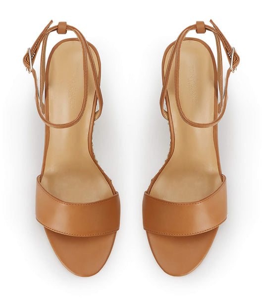 Wedges Tony Bianco Gizmo Tan Como 11cm Marrones | MCRHR74254