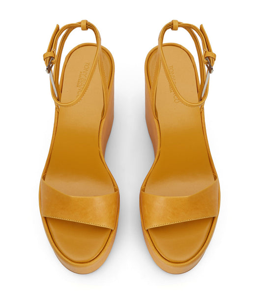 Wedges Tony Bianco Vesna Cantelope Antiq 13cm Amarillo | BCRSD33213