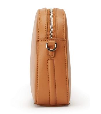 Accesorios Tony Bianco Woodstoc Tan Cuero Cross Body Bag Marrones | CRZPD27953