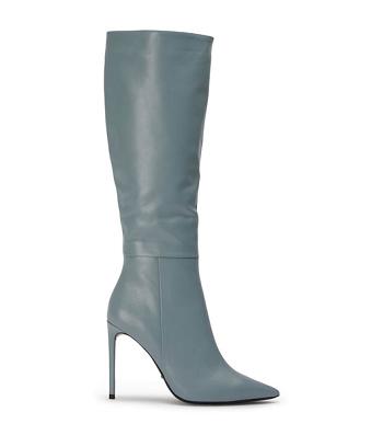 Botas de Tacon Tony Bianco Apollo Steel Nappa 10.5cm Gris | GCRUC24484