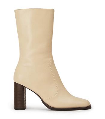 Botas de Tacon Tony Bianco Atlanta Ecru Venice 8.5cm Blancas | CRNZX51229